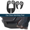 Jeep Compass (2011-2016) Black Car Door Anti Kick Pad Sticker Protector