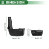 Honda Fit Shuttle Mud Flaps Splash Guards (2011-2014)