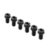 Motorcycle Bike 6pcs M8x10mm Titanium Torx Head Flange Screws
