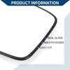 Chrysler 200 300 Heated Left Side Mirror Glass Replacement (2005-2018)