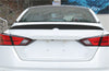 Nissan Altima Sedan 2019-2024 Glossy Black Rear Trunk Boot Lip Wing Spoiler