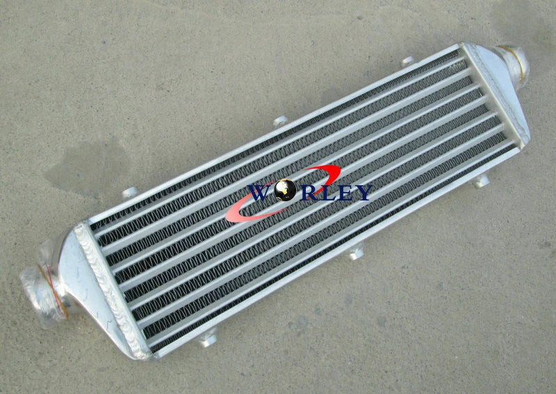 Car Model 550x140x50mm Aluminum Turbo Intercooler 2.25" Inlet/Outlet