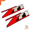 Holden Colorado RC Z71 Side Rear Bed Body Sticker Decal (2008-2012)