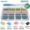 Solder Seal Sleeve Heat Shrink Butt Wire Connectors 350-800x Waterproof