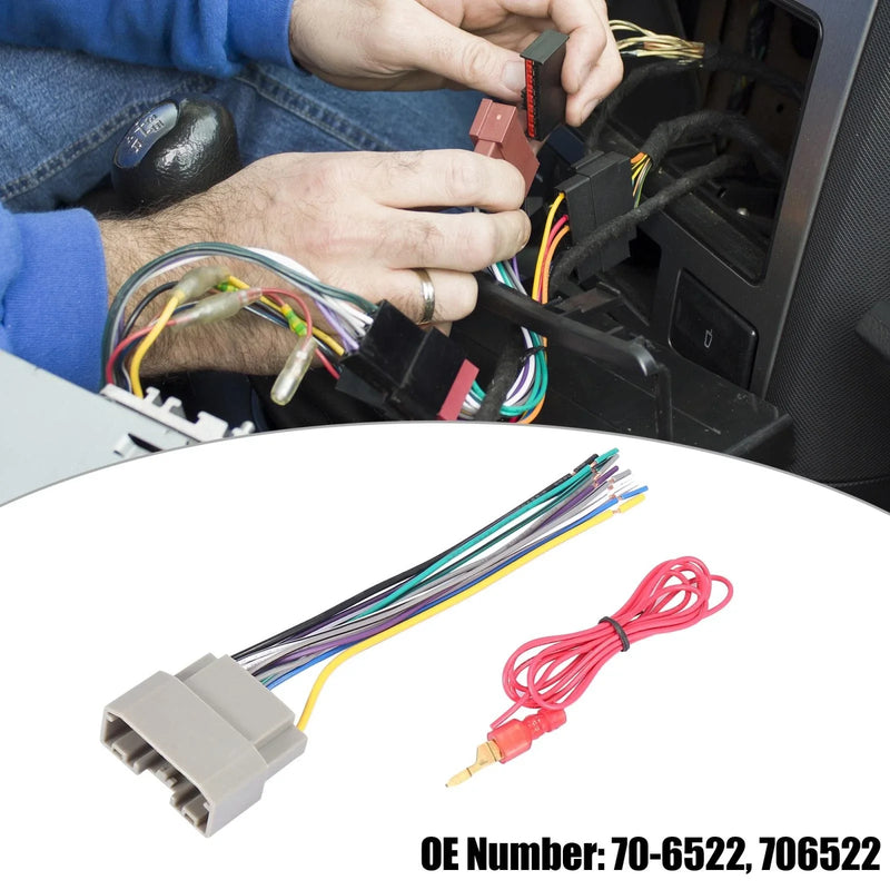 Chrysler Car Stereo CD Player Radio Adapter Wiring Harness Set