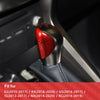 Lexus IS ES GS 2014-2018 Red Carbon Fiber Gear Shift Knob Cover Trim Fit