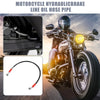 Make Model 50cm 10mm Motorcycle Hydraulic Brake Line 28° Black