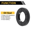 Oil Seal / 30x52x8mm / Seal Ring Rotary Shaft NBR Rubber Black 5 Pcs