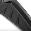 2 x Universal Glossy Black Car Exterior Side Fender Vent Air Wing Covers