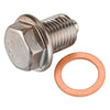 Car M14x1.5mm Magnetic Oil Drain Plug Bolt & Washer