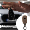 Subaru Ascent 4 x Button Key Fob Cover Case Faux Leather Brown (2019-2023)
