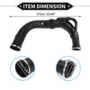 Mercedes-Benz W204 2012-2015, Black, 2 x Compatible Parts Intake Hose