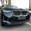 BMW X3 G45 M Sport Gloss Black Front Lower Spoiler Lip (2025)