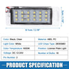 Chevy Pair White LED Car License Plate Light Assembly