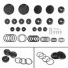 BMW R 1200 GS / LC ADV Black Aluminum Frame Plugs Cap Cover (2014-2019)