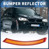 BMW X5 Front Right Red Yellow 1x Bumper Reflector (2014-2018)