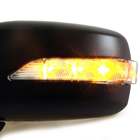 Nissan Navara D40 2005-2015 Manual Door Mirrors with LED