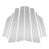 Hyundai Creta Ix25 (2014-2019) Silver Tone 8 x Door Pillar Window Trim