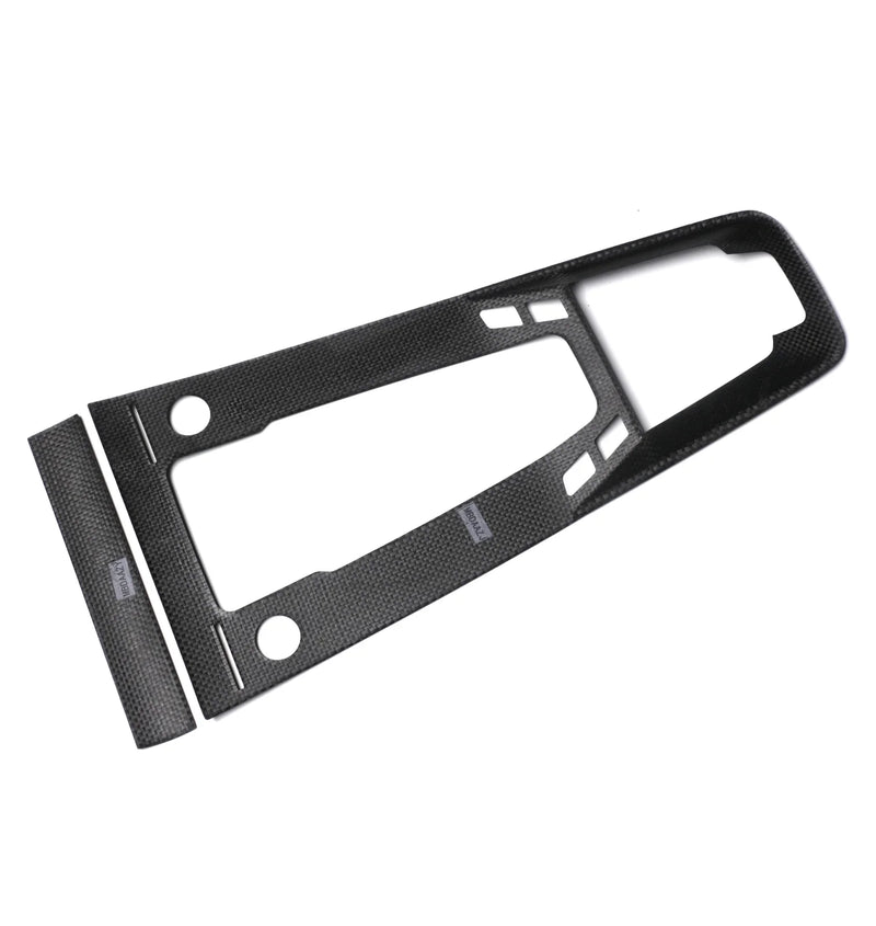 Porsche 911 992 Gloss Carbon Fiber Gear Shift Panel Trim (2019-2023)