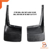Mazda BT-50 UP UR Rear Mud Flaps Set (2012-2020)
