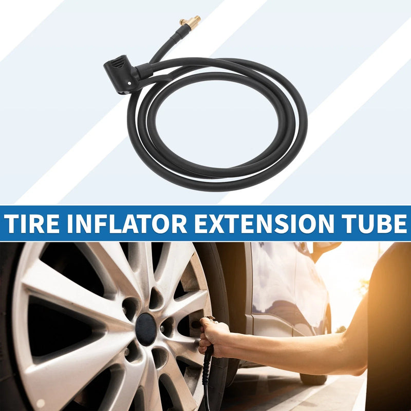 Car Motorcycle 1pc M8x0.8 Tire Inflator Extension Tube 0.305in x 32TPI