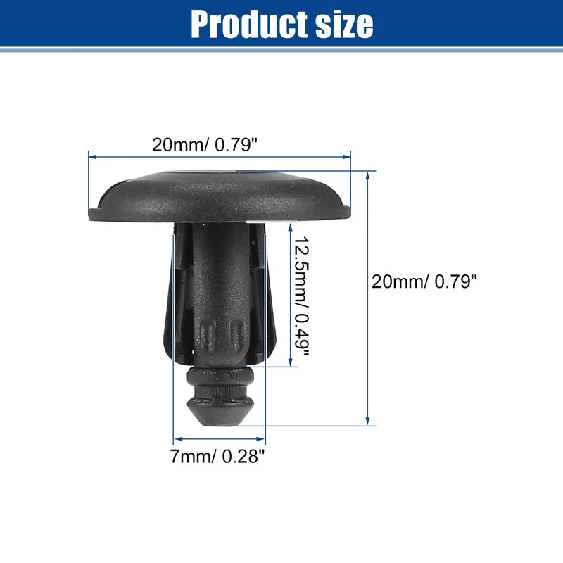 Toyota 4Runner 30 Pcs Radiator Cover Retainers Clips (2003-2023)