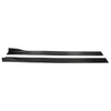 Universal Car Side Skirt Extension Rocker Panel Splitters Lip 78.7" Black