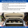 Chevrolet Blazer Left Tailgate Power Lift Support (2019 - 2023)