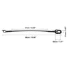 Dodge Ram 2500 4x Tailgate Cables (1994-2002)