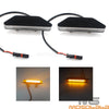 BMW S1000RR LED Mirror Block Off Sequential Turn Signals Amber (2020-2021)