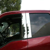 Ford F150 2015-2021 Car Door Trim B Pillar Window Covers Chrome
