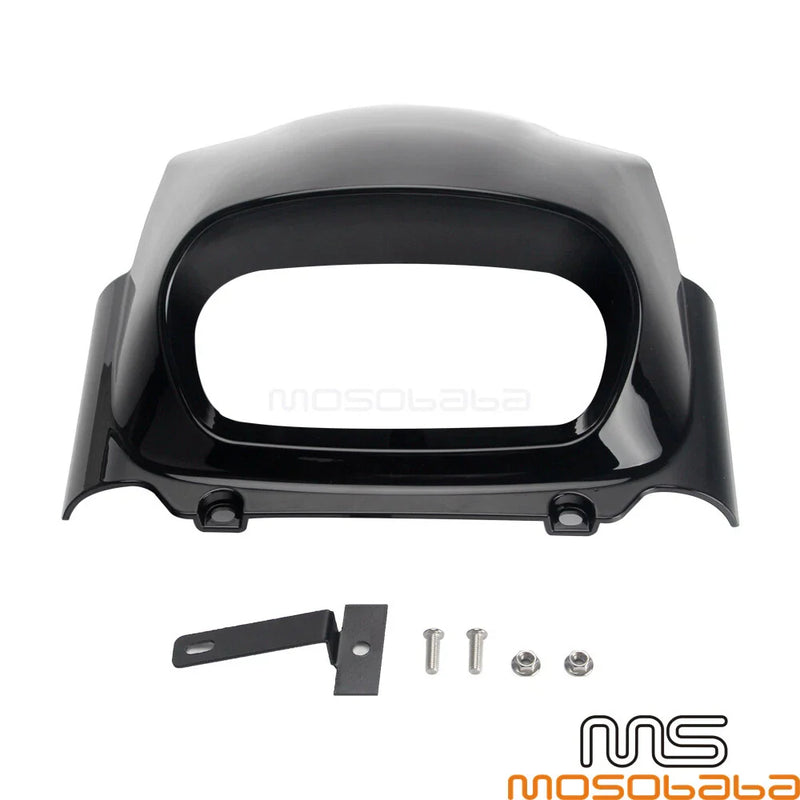 Harley Softail Fat Bob Black Front Headlight Fairing Cover (2018-2022)