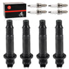Yamaha YZF R6 / R6S 2003-2009 4 Pack Ignition Coils & Spark Plug
