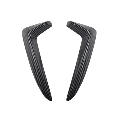BMW X3 X4 F25 F26 M Sport Carbon Look Front Side Air Vent Trim (14-17)