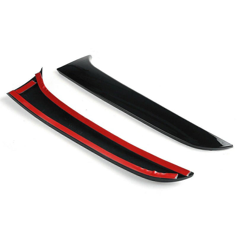 BMW 1 Series Rear Window Side Canard Spoiler Trim Covers (2012-2019)