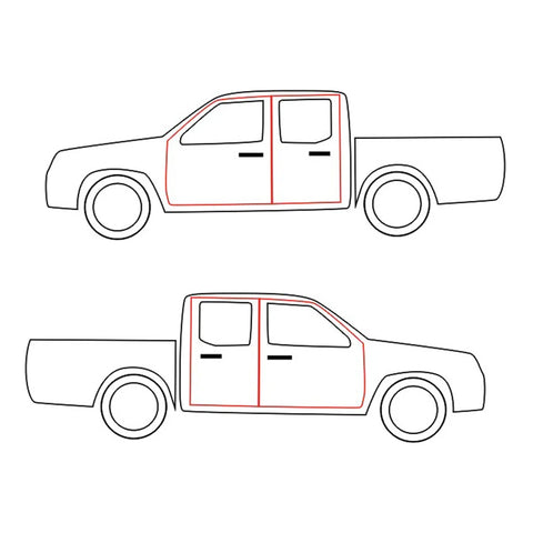 Toyota Hilux 1988-1997 Door Weatherstrip