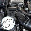 Chevrolet Silverado Black 1 x Fuel Injector Return Line Left Right