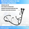 Ford Powerstroke V8 Diesel FICM Fuel Injector Wiring Harness (2003-2007)