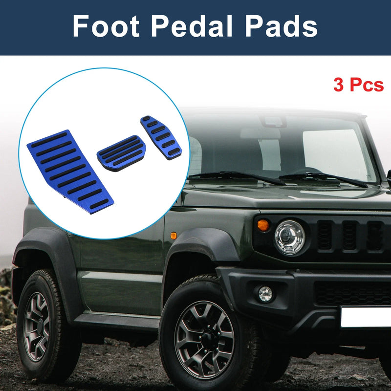 Suzuki Jimny 3 x Automatic Foot Accelerator Pedal Covers (2018-2022)