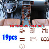 Volvo S60 19PCS Wood Grain Interior Accessories Kit Cover Trim (2014–2018)