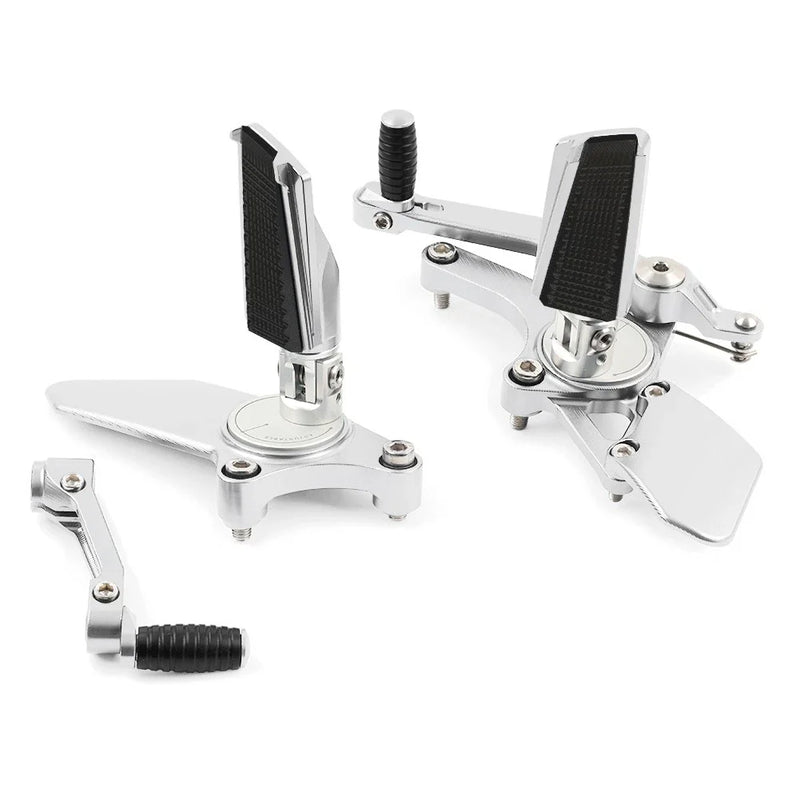 BMW R9T R Nine T Silver Motor Foot Pedal Shift Lever Brake Pedal Kit (2021+)