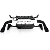 23-24 BMW 3 Series G20 Gloss Black Rear Lower Diffuser with LED Light