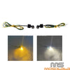 Harley Honda Yamaha Suzuki Kawasaki Super Mini Front LED Turn Signals