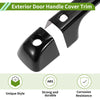 Ford Bronco Gloss Black ABS Exterior Door Handle Cover Trim (2021-2025)