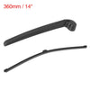 Porsche Cayenne Hybrid Rear Wiper Blade Arm Set 360mm (2010-2017)