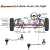 Hyundai Azera, Kia Amanti Front Stabiliser Sway Bar Links (2006-2011)