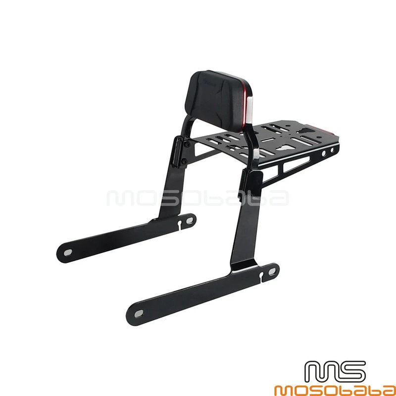 Dyna Street Bob Rear Passenger Sissy Bar w/Luggage (2006-2023)