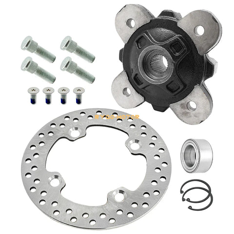 Polaris Ranger 1000 Crew XP 2 x Front Wheel Hub Bearing Studs Brake Rotor (2017–2022)
