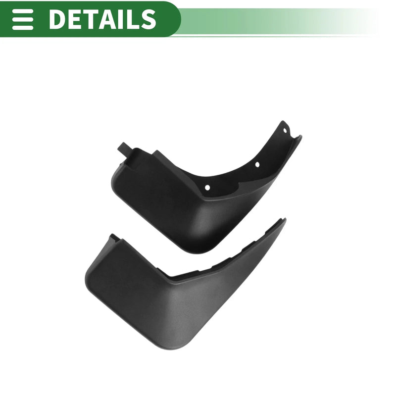 Ford Fiesta Saloon 2015-2016 with Mount Accessories Mud Flaps Splash Guards