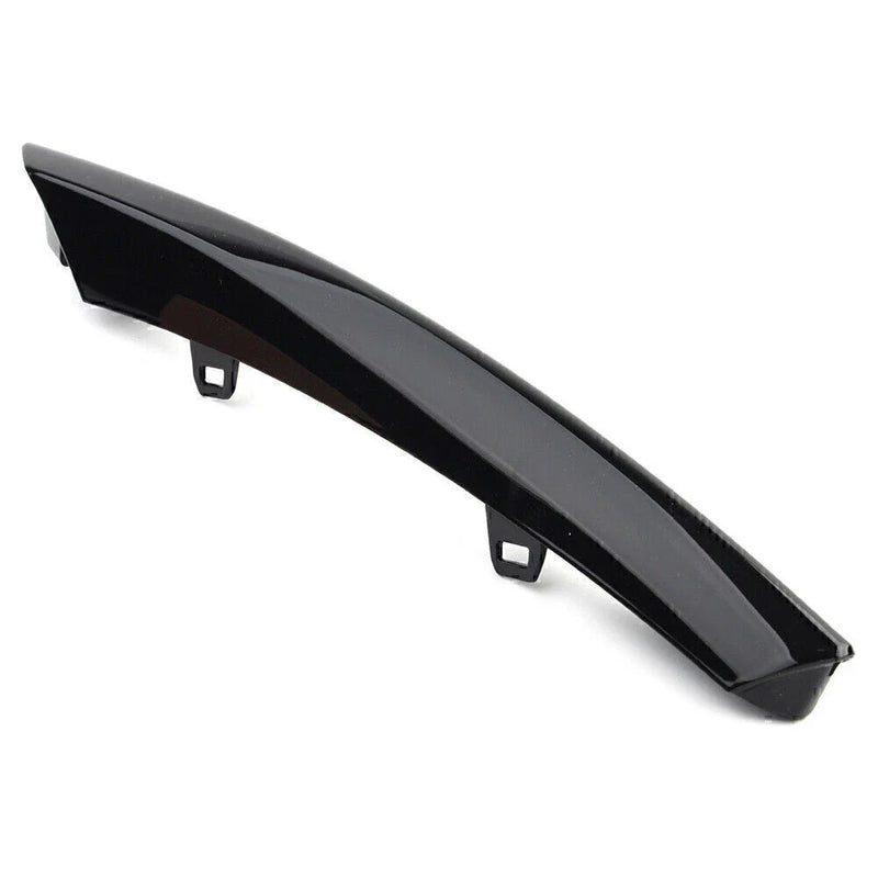 Jaguar XJ Gloss Black Front Right Grille Bumper Trim (2010-2015)